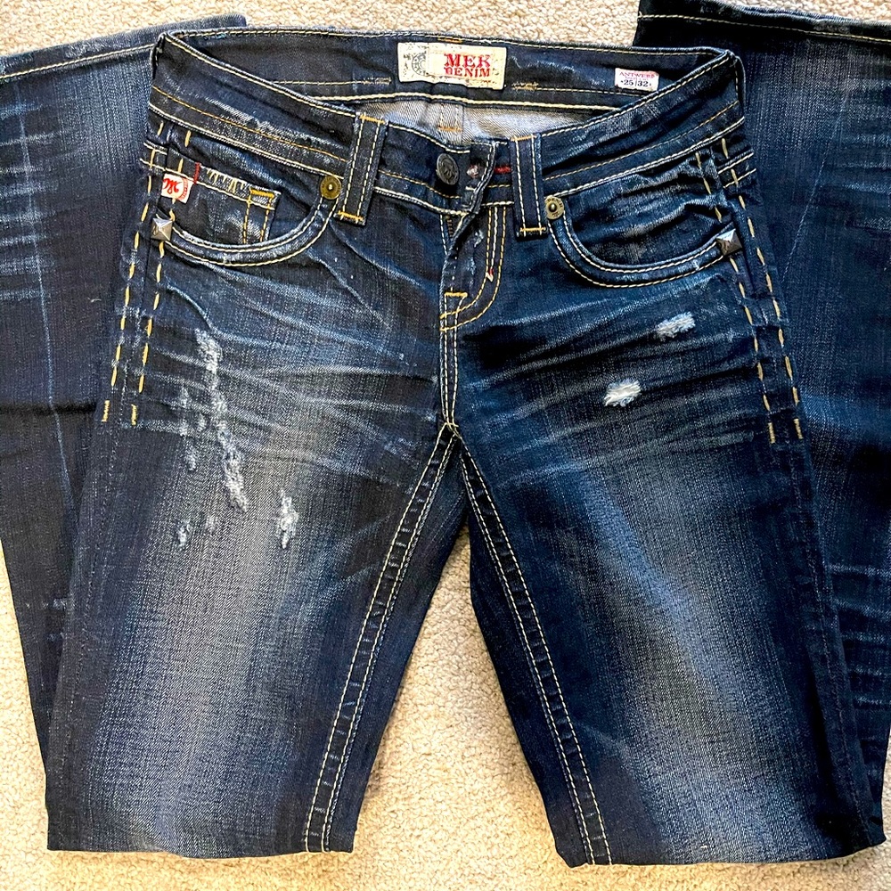 MEK denim bootcut jean size 25/32